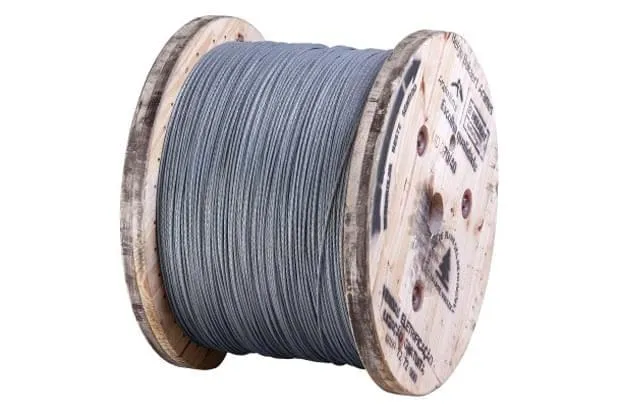 Arame e Cordoalha com 19 ou 37 fios 